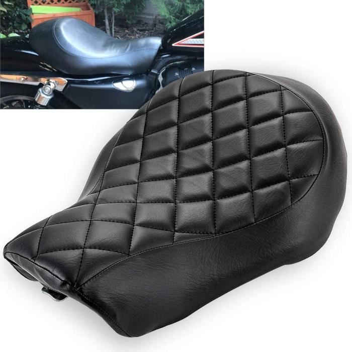 Coussin De Siège Moto En Cuir Et Gel - Respirant, Antidérapant, Imperméable - Confort Longue Distance