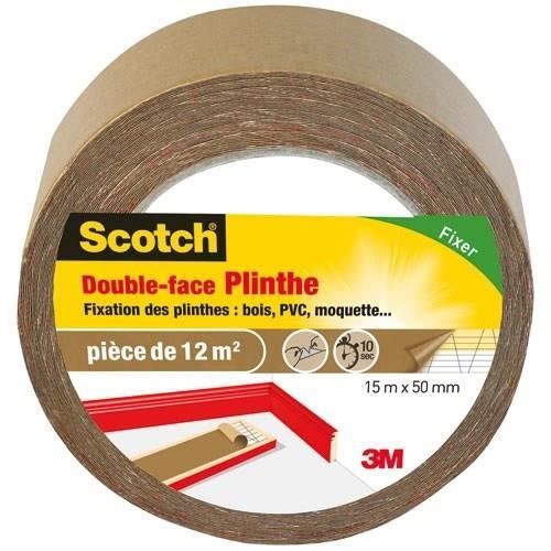 Double face plinthes 15 x 50 mm