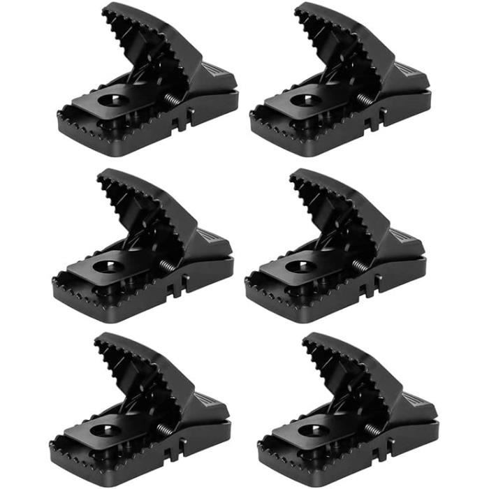 Pack 10 Pièges à Souris Réutilisables - Tapette à Rat Professionnelle, Facile à Utiliser - Pour Maison, Jardin, Cave