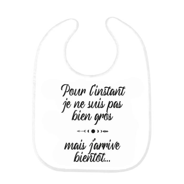 Bavoir Bebe Imprime Citation Naissance Humour Pour L Instant Je Ne Suis Pas Plus Gros Mais J Arrive Cdiscount Puericulture Eveil Bebe Bavoir Bebe Imprime Citation Naissance Humour Pour L Instant Je Ne Suis Pas Plus Gros Mais J Arrive Cdiscount Puericulture Eveil Bebe