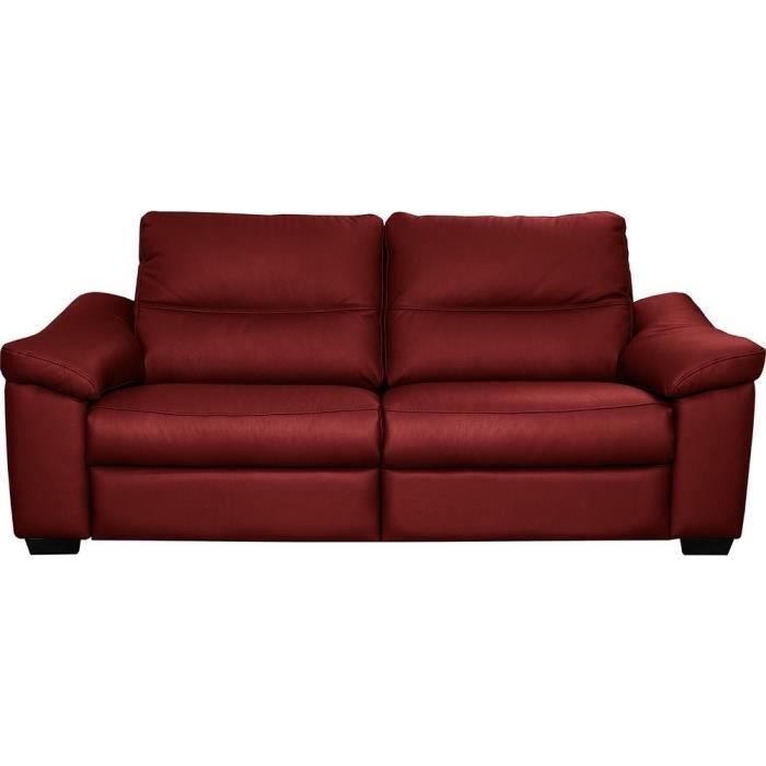 Superbe canapé 3 places - 100% Tout cuir luxe italien