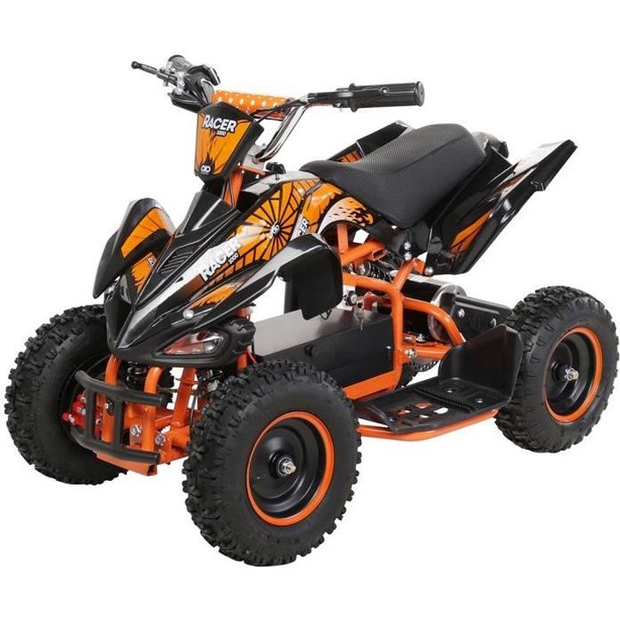 Quad électrique enfant Racer Orange 36V 1000W - Mixte - À partir de 5 ans -  Cdiscount Jeux - Jouets
