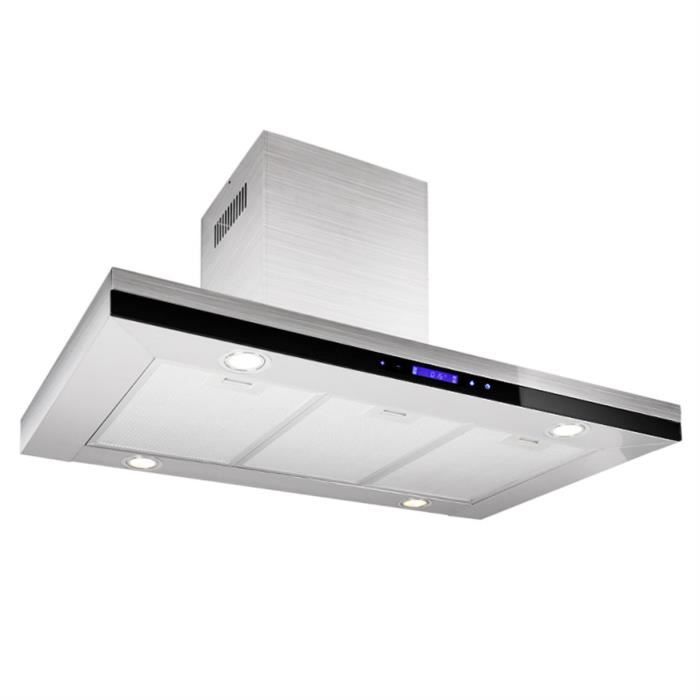 Klarstein 90ts4 Hotte Murale Aspirante Puissance Et Modernite Extrait Ou Recycle L Air 90cm 500 M Heure Achat Vente Hotte Cdiscount