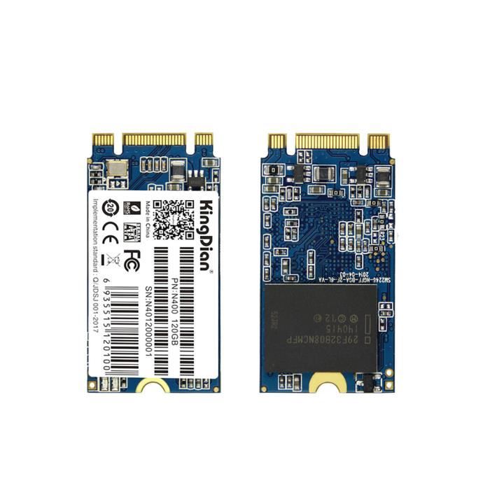 Achat Disque SSD SSD M2 2242 64 Go NGFF M2 SSD SATA HDD 2242mm Disque dur pour ordinateur portable Jumper 3 pro pas cher