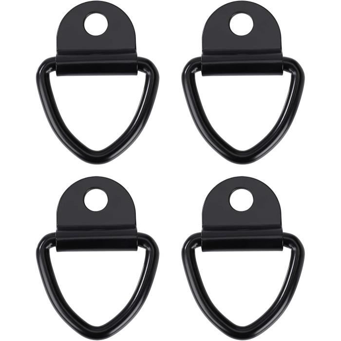 Paire De Crochets Porte En Acier Pour Van/Remorque - Support En T, Robuste, Anti-Rouille