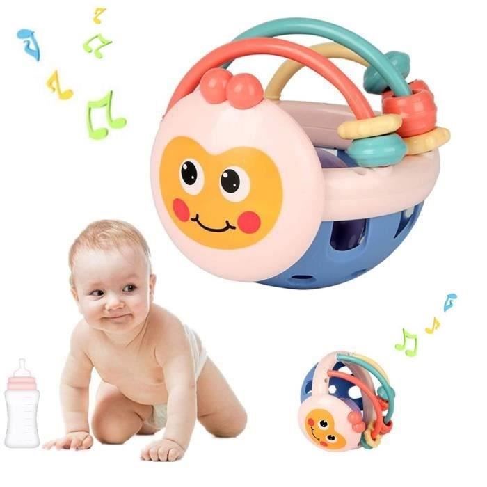 Jouets Educatifs Jouets Bebe Jouets D Education Precoce Hochet En Caoutchouc Souple Pour 0 12 Mois Bebe Cdiscount Jeux Jouets