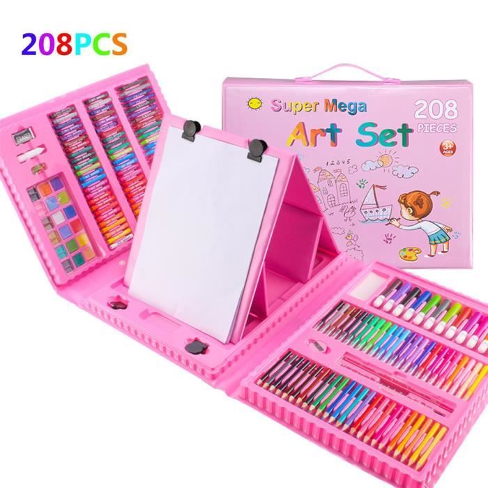 Kit de peinture et de dessin pour enfants, kit d'artiste, enfants, garçons,  filles, étudiants débutants, Noël, vacances, cadeau d'anniversaire, 168  pièces - AliExpress