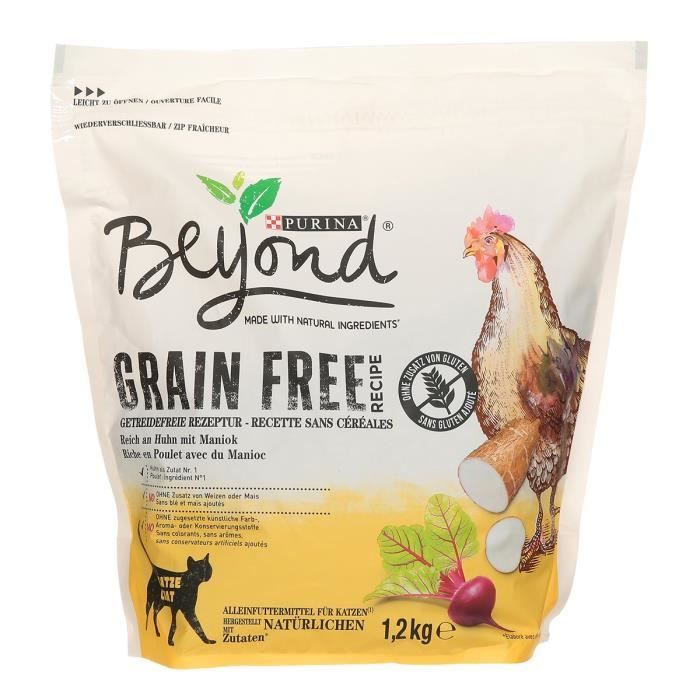 Beyond Croquettes Chat Grain Free Poulet 1 2 Cdiscount