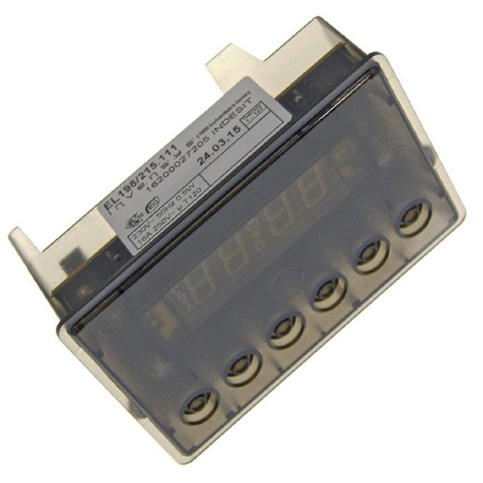 Programmateur Minuterie Four - ARISTON HOTPOINT - Blanc - Compatible FM37V