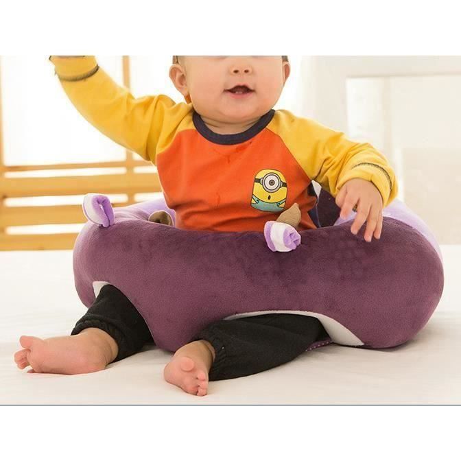 Sofa Bebe Support Assis Fauteuil Siege Bebe Apprentissage Transat Bebe Chaise 45 45cm Violet Cdiscount Pret A Porter