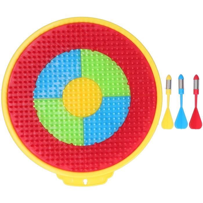 Kuxssul Velcro Jeu De Fléchettes Enfants 72CM Sûr Enfants De Fléchette Double Face Pliable Grand