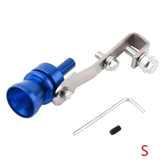 Embout échappement Turbo Simulateur De Son - Universel S/M/L/XL, Aluminium, Pour Voiture