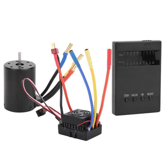 Contrôleur ESC Brushless 7A Avec BEC Pour Avion RC 1S/2S - Moteur Haute Vitesse Miniature