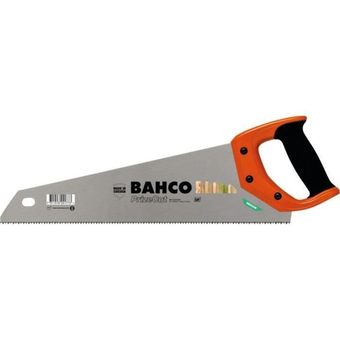 Bahco NP-16-U7/8-HP Scie égoïne Prize Cut 400 mm, poignée plastique soudée