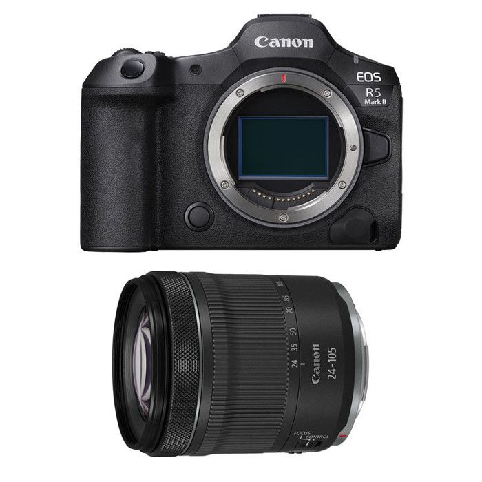 CANON EOS R5 MARK II + RF 24 105mm f4 7.1 IS STM Garanti - vue 6