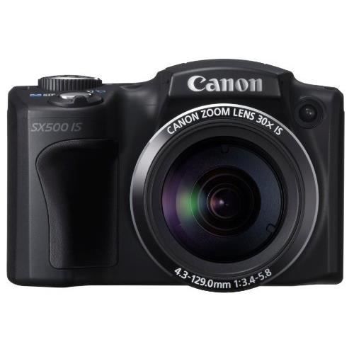 appareil photo numérique Canon PowerShot SX500IS environ 16 millions de pixels optiques 30 fois zoom PSSX500IS noir-4689
