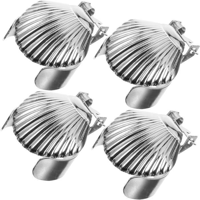 Lot De 3 éteignoirs à Bougie En Acier Inoxydable - Or, Argent, Noir (21 Cm)