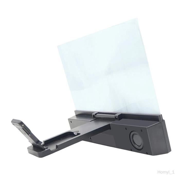 Loupe D'écran Pour Téléphone - Pliable, Agrandissement 2-3x, 18,5x15,8 Cm - Protection Yeux, Facile à Transporter - 3