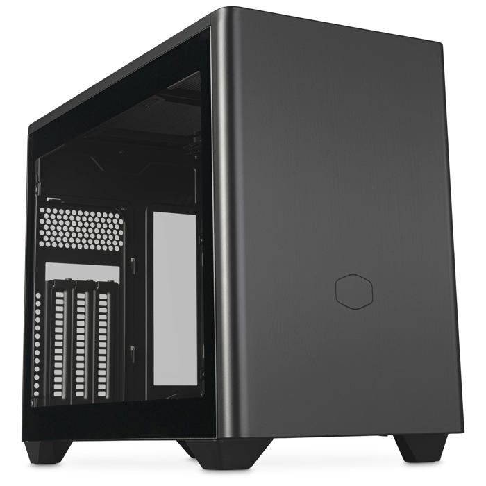 Cooler Master MasterBox NR200P V2 Boîtier Mini ITX - Panneau Latéral Verre Disposition GPU Verticale Câble Riser PCIe 4.0 x16