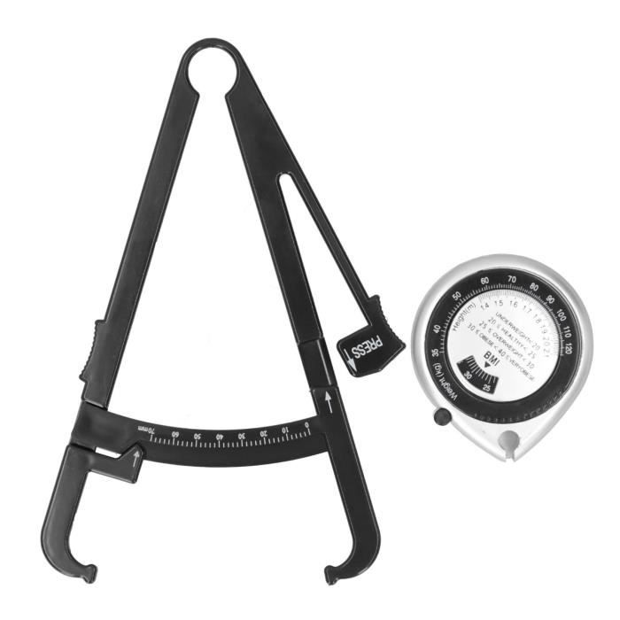 Étrier Mesure Graisse Corporelle + Ruban IMC - Kit Fitness, Neuf