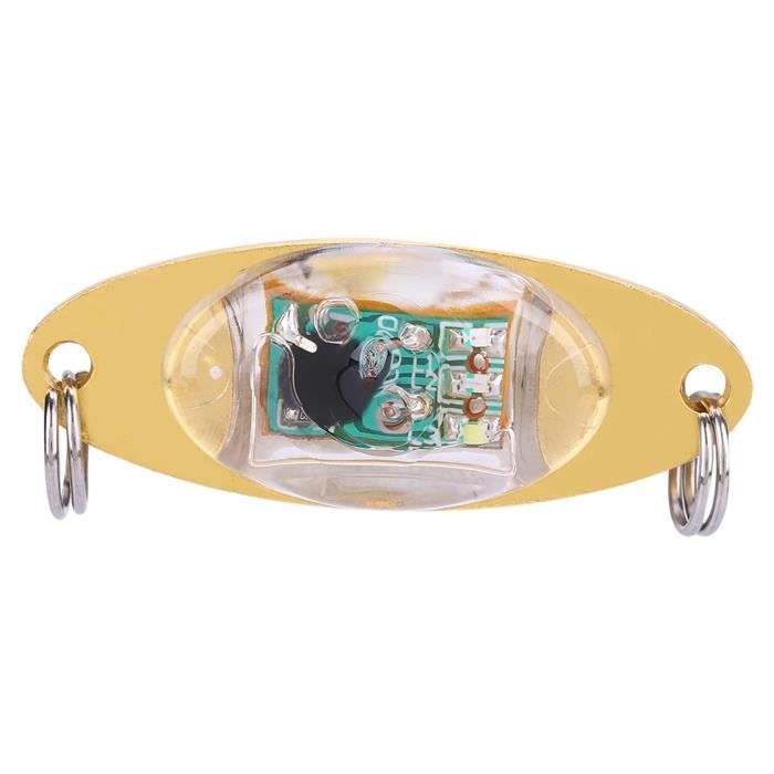 Lot De 8 Lampes De Pêche à LED - Lumières Stroboscopiques Clignotantes - Leurres De Pêche Sous-marins - Attirants Pour Thon, Espadon (coloré