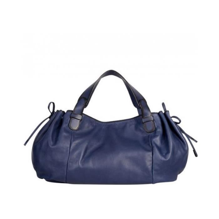 Sac G rard Darel 24 GD Bleu Achat Vente Sac G rard Darel 24 GD