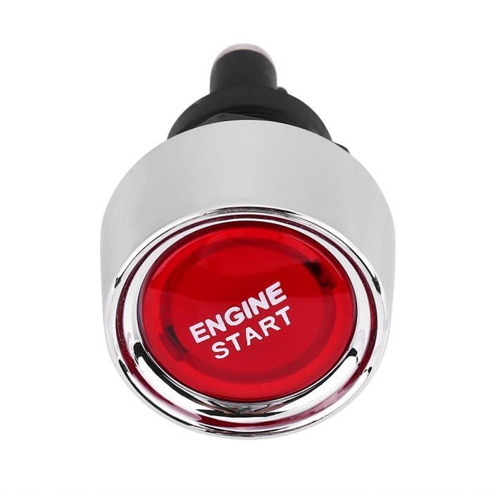 bouton de démarrage du moteur 12V-24V 50A voiture véhicule moteur démarrage bouton poussoir interrupteur allumage