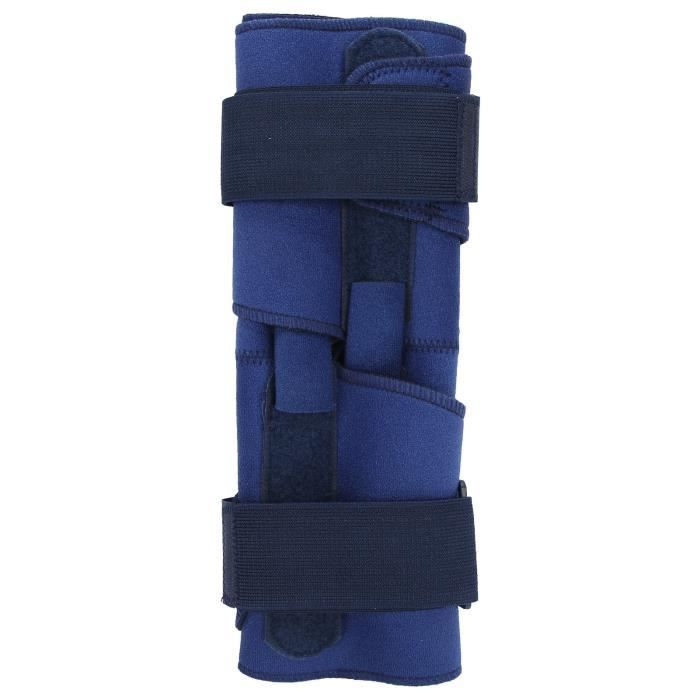 Lot De 2 Genouillères élastiques De Maintien Musculaire Et Articulaire - Bleu - Taille Unique