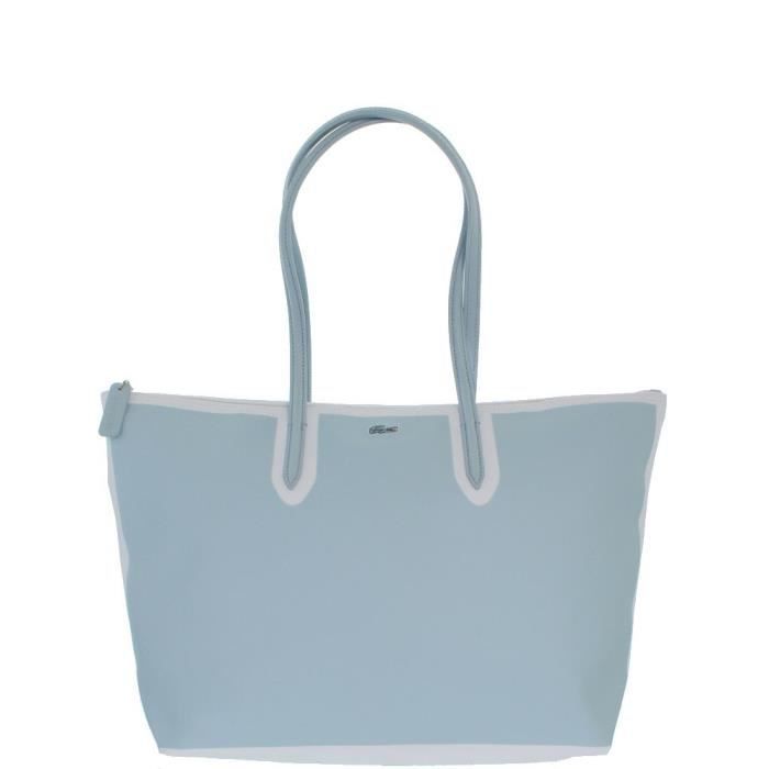 Sac port paule Lacoste Shopping ref cem42892 Bleu 48 30 14