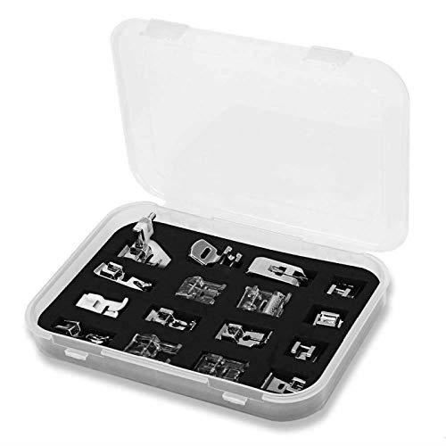 Kit Pieds à Fermeture Éclair Gauche + Droite Pour Machines Industrielles Juki DDL-5550 Brother DB2 - La Canilla
