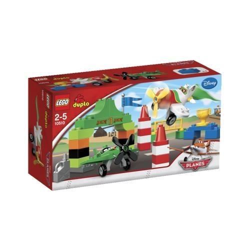 LEGO DUPLO PLANES - 10510 - JOUET DE PREMIER AGE - LA COURSE AÉRIENNE DE RIPSLINGER