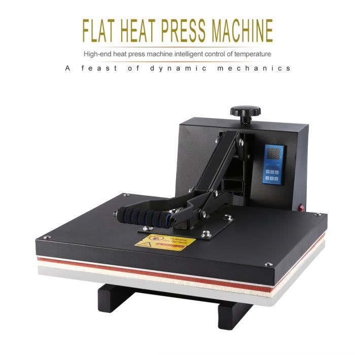 40*50cm machine de PRESSE A CHAUD pour T-shirt Impression à transfert  thermique unités Sublimation plate de transfert d'imprimante - Cdiscount  Beaux-Arts et Loisirs créatifs