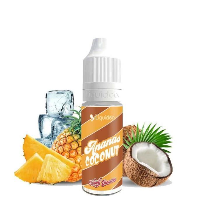 Ananas Coconut - WPuff Flavors- Genre : 10 ml- taux de nicotine : 3 mg ...