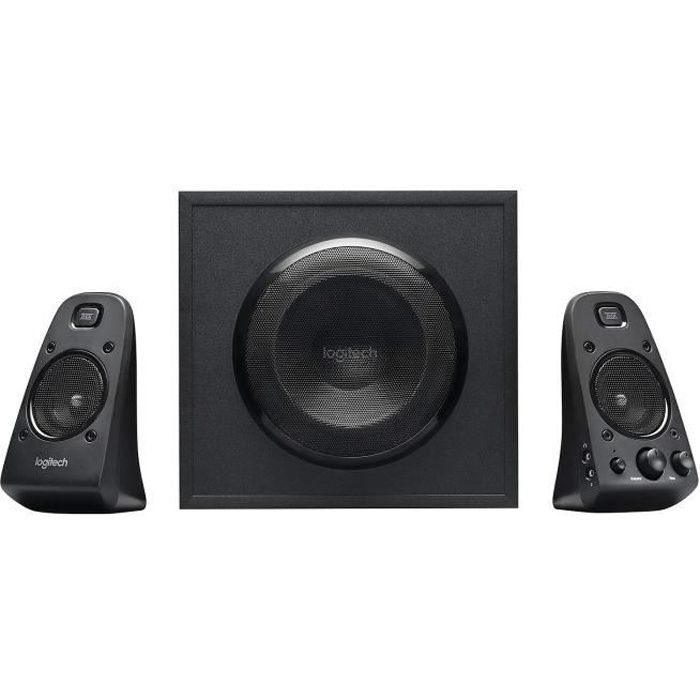 Logitech Z623 Système de Haut Parleurs 2.1 Certifié THX Dolby & DTS 400 Watts en Puissance Dispositifs Entrées Audio 3 5 mm et RCA Commandes Intégrées Prise EU PCPS4XboxTVSmartphone - vue 10