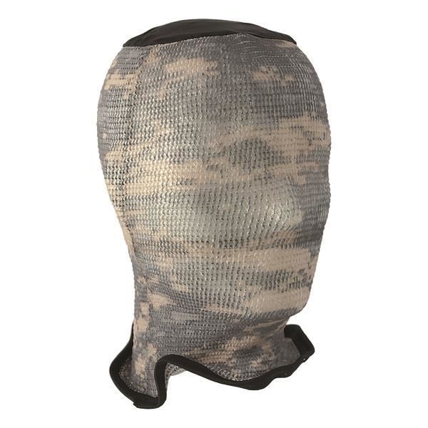 CAGOULE EN FILET SPANDO EXTENSIBLE CAMO AT DIGITAL A PERSONNALISER CAMOUFLAGE VISAGE AIRSOFT