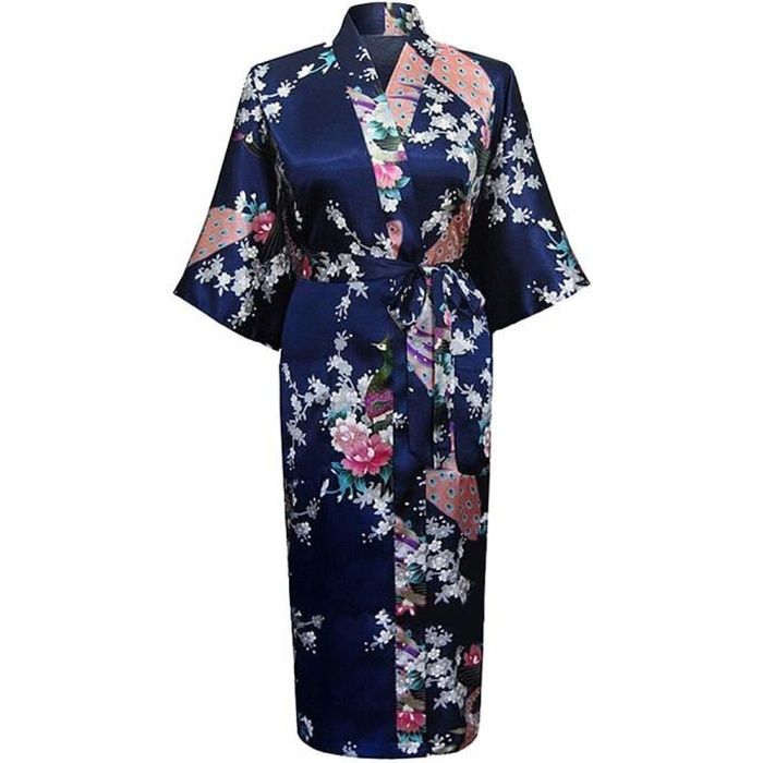 GBYGDQ Kimono japonais Ukiyo-e pour homme et femme Small Coton Noir
