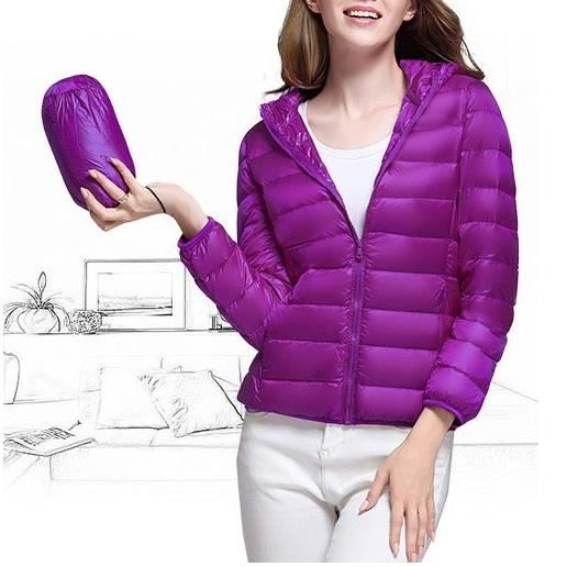 Veste duvet compressible femme top