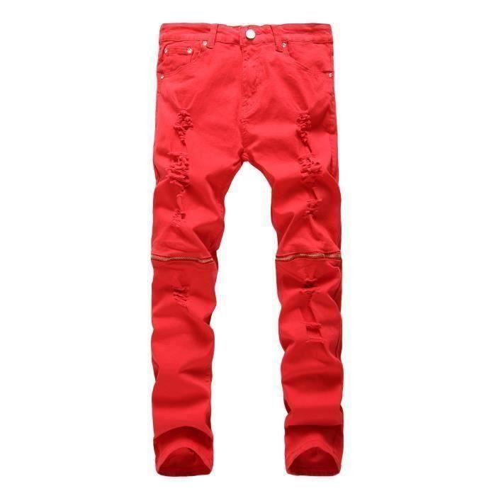 Jean troué deals homme mode