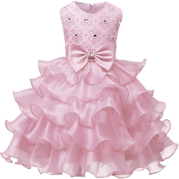 Robe Fille Rose Achat Vente Pas Cher Cdiscount