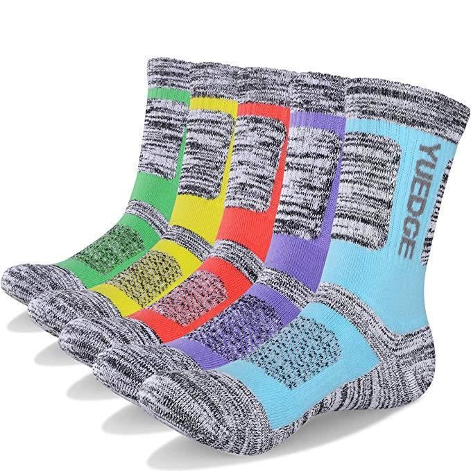 Okwin 1//5//6 Paires Chaussettes de Cyclisme Femme Homme Sport Convient pour Le Cyclisme La Randonn/ée Lalpinisme Taille: 35-46
