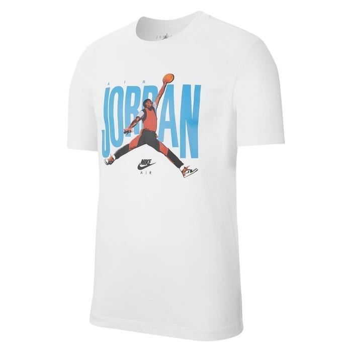 T-Shirt Nike Jordan Jumpman Photo Tee XXL Blanc - Cdiscount Prêt-à-Porter