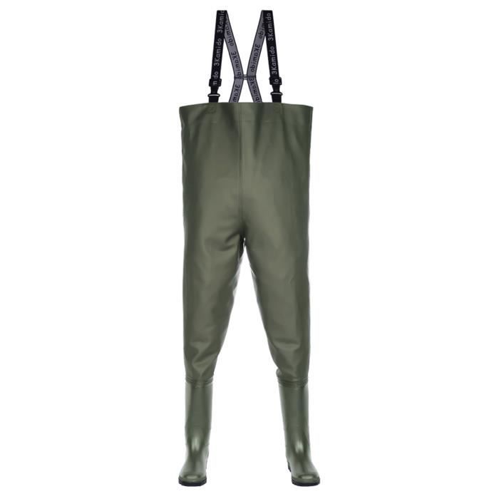 KPHYMOD Cuissardes Pêche Homme – Nylon Imperméable, Genoux Renforcés, Sangle Réglable, Légères – Pêche, Chasse, Jardinage