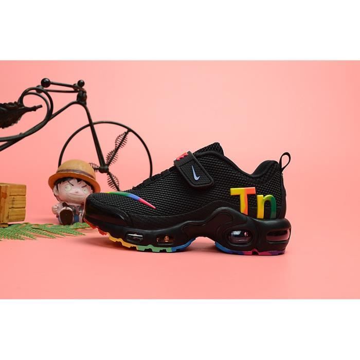 Basket Nike Air Max TN Chaussures Efants Entraînement noir Noir - Cdiscount  Chaussures