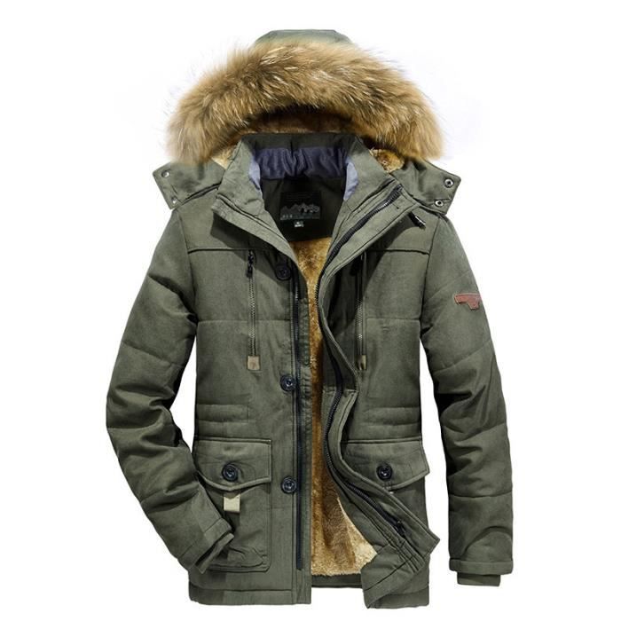 Parka homme doublure hot sale polaire