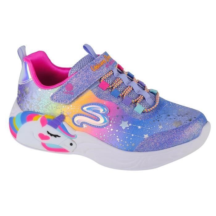 Skechers Chaussures - SKECHERS - Slights Unicorn Dreams - Mixte - Enfant - Lacets