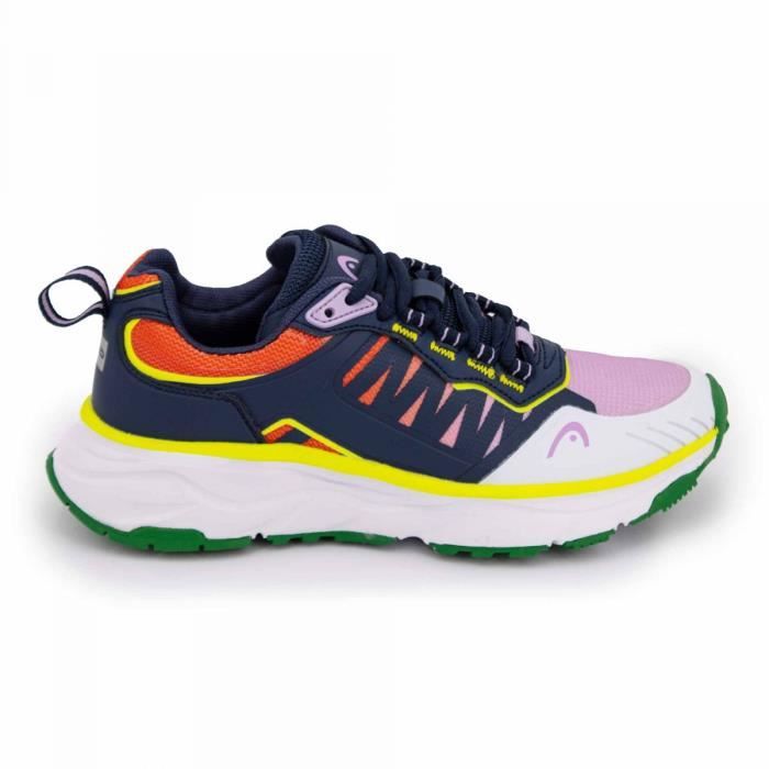 Baskets running HEAD deep hdc07202 3232 Femme Multicolore Blanc Cdiscount Sport