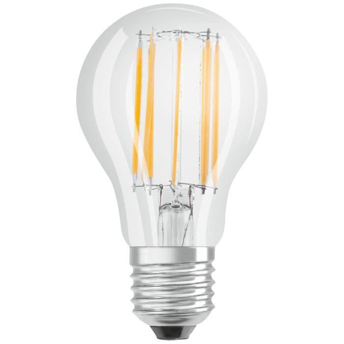 OSRAM Ampoule LED standard clair filament 11W b22 - Blanc froid