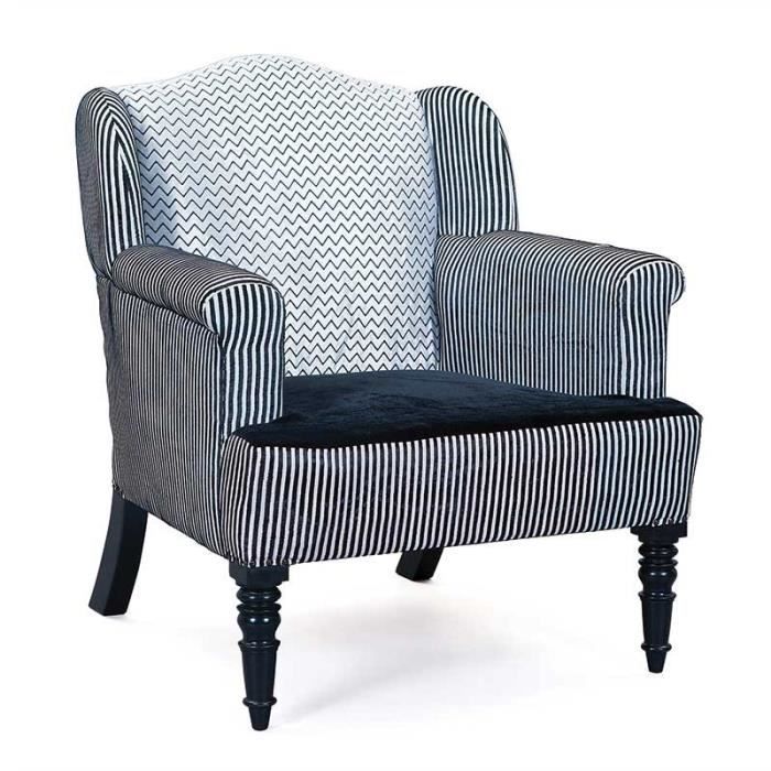 Paris Prix Fauteuil Design Claudine Gris Blanc Achat