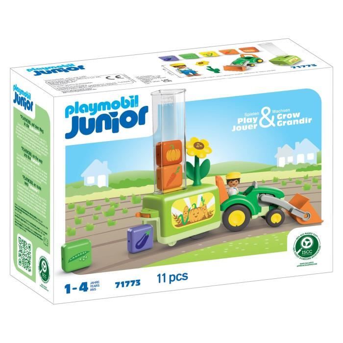 Playmobil Junior 71773 Tracteur avec planteuse - vue 2
