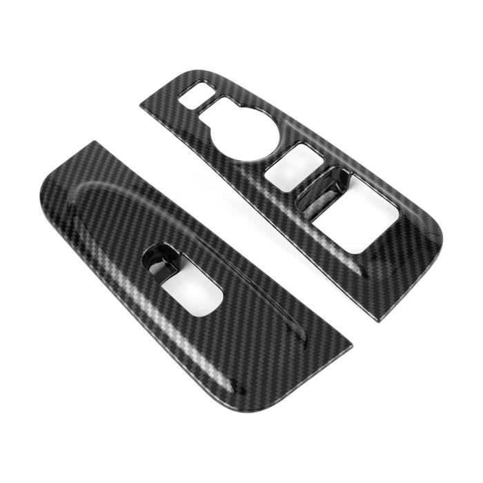 2 Pièces Aileron Latéral Fenêtre Arrière ABS Pour Voiture - Look Sportif Et Protection